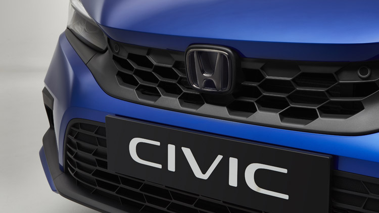 Honda Civic embléma csomag Dark Chrome színben